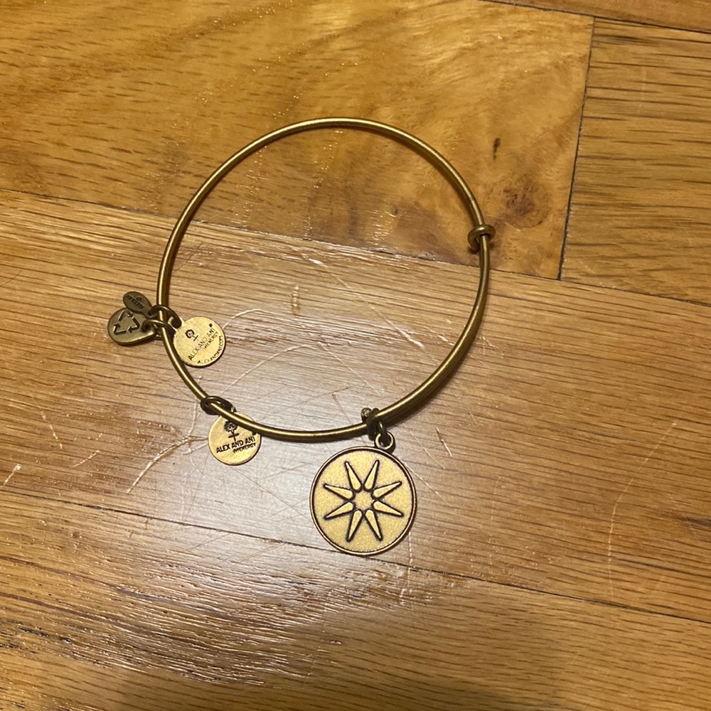 Alex and Ani gold bracelet